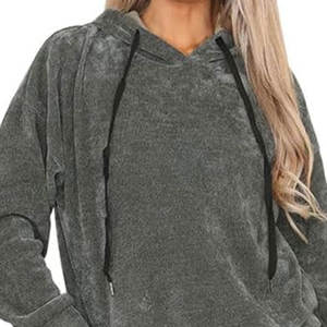 Tenue Vintage lavage à l'acide femmes survêtement femmes lavage à l'acide survêtement ensemble 2 pièces décontracté salon porter - Product Image 4