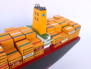 HAPAGG LLOYDD COLOMBO EXPRESS MODÈLE BATEAU EN BOIS MODÈLE ARTISANAT EN BOIS quantité minimale de commande BASSE DU FABRICANT DU VIETNAM - Product Image 3