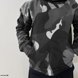 Dernier design tendance, sweat-shirts décontractés pour hommes, solides, surdimensionnés, brodés, imprimés personnalisés, en polaire écologique, chauds pour l'hiver - Product Image 2