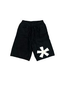 Shorts en coton mohair respirant et tendance, design professionnel, disponibles en différentes couleurs et motifs, vêtements d'usine, demande des clients - Product Image 1