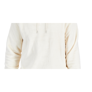 Felpa con Cappuccio in Velluto a Coste INC International Concepts per Uomo, Vestibilità Regolare, Etichetta Personalizzata, Bianco Puro, Taglie XS e Oversize Disponibili - Product Image 3