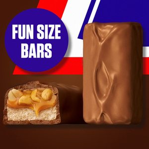 SNICKERS Fun Size Chocolate Candy Bars, 18.71 oz Jumbo <b>Bulk</b> Candy <b>Bag</b> - Product Image 2