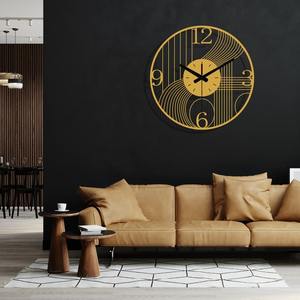 Handcrafted Metal Home <b>Wall</b> <b>Clock</b> Very for Living Room Decor Perfect Size From India - Product Image 4