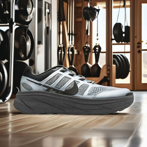 ดีไซน์ใหม่พร้อมพื้นรองเท้าแบบกว้างสำหรับรองเท้ากีฬา รองเท้ากีฬากลางแจ้ง ระบายอากาศได้ดีและสวมใส่สบาย พื้นรองเท้ายางกันลื่น ให้ความรู้สึกเหมือนเท้าเปล่า - Product Image 6