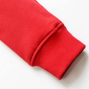 Sudadera con capucha informal de forro polar estampada para otoño/invierno, diseño de colisiones de color bordado, corte raglán, cálida, holgada, con bolsillos, para hombre y mujer - Product Image 3