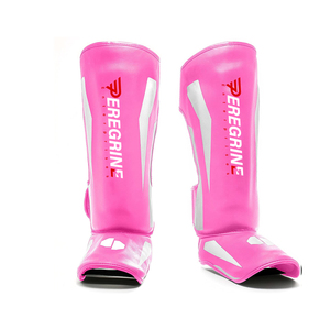 แผ่นป้องกันหน้าแข้ง MMA แบบพรีเมี่ยมแผ่นปกป้องเท้าทำจากหนัง Mayahide - Product Image 2