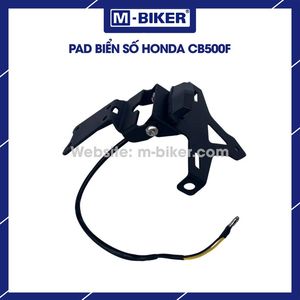 CB500F Folding Motorcycle License <b>Plate</b> <b>Holder</b> with Electrostatic Powder Coating for Convenient & Stylish Display - Product Image 2