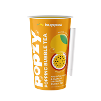 Minuman Teh Boba Kaleng Rasa Leci Mangga