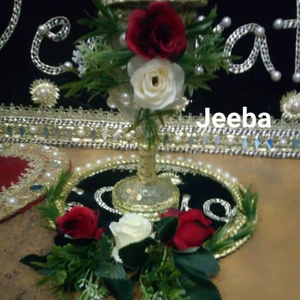 2025 Gift Doodh Pilai New Arrival Fancy Net <b>Wedding</b> Tray <b>wedding</b> Mehndi Colorful Thaal OEM Serviced Customized Pecking - Product Image 1