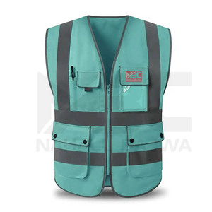 Chaleco de seguridad de alta visibilidad Ropa DE SEGURIDAD Chaleco reflectante de trabajo Bolsillos múltiples Ropa DE TRABAJO Seguridad. - Product Image 2