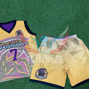 Conjuntos de uniformes de baloncesto reversibles personalizados para hombre, conjuntos de uniformes de calidad premium de sublimación completa de baloncesto personalizados - Product Image 2