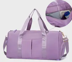 OEM Duffel Luggage Bag Gym Foldable Travel Custom LOGO Waterproof Shoulder Customized Style Outdoor Monogrammed Duffle Bag