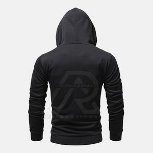 Sweats à capuche zippés pour hommes de grande taille Sweats à capuche zippés à la mode et élégants en stock pour hommes Sweats à capuche - Product Image 2