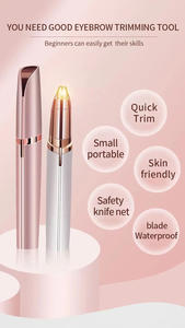 La <span class=keywords><strong>Mejor</strong></span> Mini Depiladora Eléctrica para Mujer, Removedor de Vello Indoloro para Cejas <span class=keywords><strong>y</strong></span> Vello Facial, Recortadora de Vello Nasal para Uso en el Coche - Product Image 5