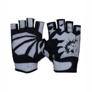 Nuevos guantes de medio Dedo de verano para hombres, deportes al aire libre, ropa de gimnasio, guantes hechos en Pakistán, Material de cuero en stock, guantes de Fitness - Product Image 3