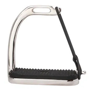 Estribo de seguridad de púas de aluminio antideslizante caballo estribos occidentales al por mayor precio bajo mejor fabricación OEM ODM servicio personalizado - Product Image 1