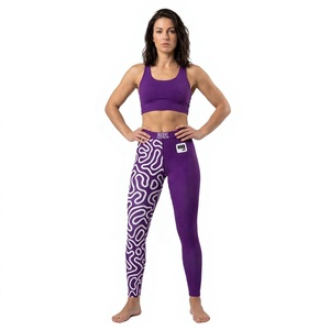 Leggings de sport taille haute push-up pour femme, séchage rapide, pour gym, fitness, yoga chaud, longueur cheville - Product Image 1