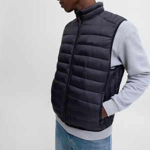 Mens Travel Friendly Puffer <b>Vest</b> Lightweight Gilet - Product Image 4