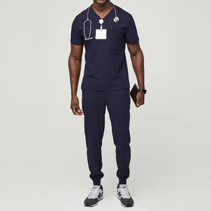 Uniforme médical personnalisé de soins infirmiers pour clinique dentaire, vêtements de gommage en gros pour infirmières, ensemble de gommage réutilisable pour hôpital - Product Image 5