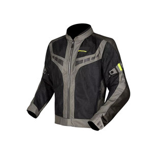 Chaqueta Textil para Motocicleta, Impermeable y Transpirable, con Ventilación con Cremallera, Protección y Franjas Reflectantes - Product Image 1