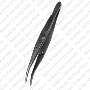 Fórceps de cilios quirúrgicos rectos Barraquer con servicios OEM Instrumento médico Fórceps de cilios Barraquer de acero inoxidable - Product Image 3