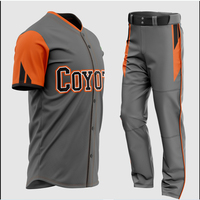 Uniforme de baseball personnalisé 2026, nouveau design, polyester Drifit, vêtements d'équipe, adultes, sublimation, haute qualité, respirant, évacuation de l'humidité