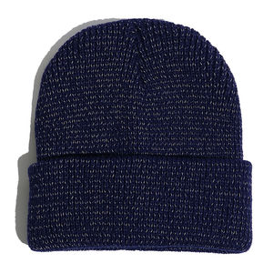 Gorro de lana de alta visibilidad para correr de noche Gorro de invierno de punto personalizado Unisex 2026 - Product Image 3
