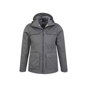 เสื้อแจ็คเก็ตกันลมกันน้ำสำหรับผู้ชาย, เสื้อโค้ทกันหนาวเสื้อแจ็คเก็ตลำลองอบอุ่นระบายอากาศ - Product Image 1