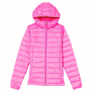 Femmes élégant Ultra-chaud imperméable hiver doudoune capuche respirant fermeture à glissière fourrure décoration personnalisable OEM - Product Image 5