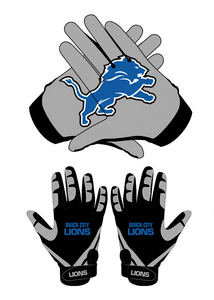 Guantes de Receptor de Fútbol Americano de Cuero Sintético Suave y Cómodo - Product Image 3