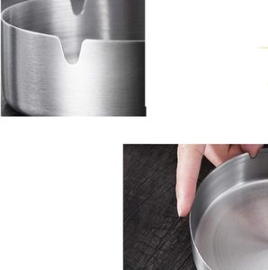 Luxury Silver Gold Metal <b>Ashtray</b> Custom Cigar & Cigarette <b>Ashtray</b> Stainless Steel Outdoor <b>Vintage</b> Custom Logo Design - Product Image 4