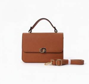 Borsa a Tracolla e Borsetta in PU Testurizzato per Donne con Cinghia Singola, Motivo Lichee, Fodera in Poliestere - Product Image 5