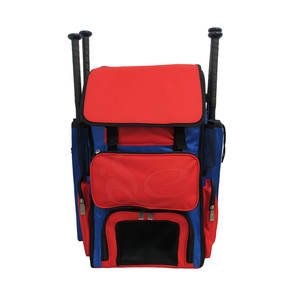 Sac de baseball et de softball léger, imperméable et antivol, avec compartiment pour chaussures, fermeture éclair, design à panneaux, pour jeunes - Product Image 2