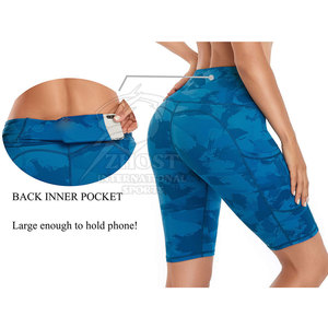 Shorts de yoga de qualité supérieure fabriqués au Pakistan, meilleur matériau pour la salle de sport, l'entraînement, la course à pied et un style de vie actif - Product Image 3