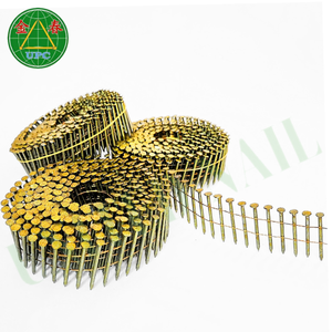 Clavos de bobina de 1-3/4 "x 0.086 con estilo de cabeza a cuadros 9000 Uds. Estilos de vástago liso Precio de fábrica competitivo de Vietnam - Product Image 2