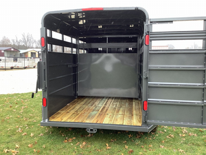 Nouvelle mini-remorque utilitaire pour le transport de bétail (chevaux, bovins, chèvres, moutons) - Capacité 3500 kg - Utilisation extérieure - Toutes tailles disponibles - Product Image 5
