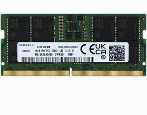 Sam ban đầu <span class=keywords><strong>16GB</strong></span> (1x16GB) DDR5 5600MHz PC5-44800 SODIMM 1rx8 cl46 1.1V M425R2GA3BB0-CWM máy tính xách tay máy tính xách tay <span class=keywords><strong>RAM</strong></span> Mô-đun ECC - Product Image 4