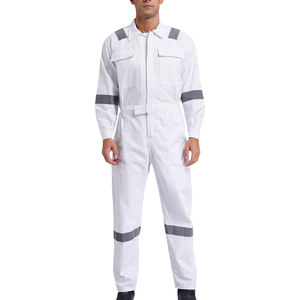 High Quality Plus Size Reflective Safety Working Uniform Cotton Work Overall <b>for</b> Men and Women <b>for</b> Welding suits - Product Image 6