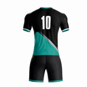 ชุดฟุตบอลคุณภาพสูงปี 2026 เสื้อยืดคอโพลีเอสเตอร์ กางเกงขาสั้น ระบายอากาศได้ดี เป็นมิตรกับสิ่งแวดล้อม แห้งเร็ว รับสกรีนชื่อทีม สำหรับผู้ชาย - Product Image 2