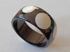 SDELL Bracelet en résine tendance, unique, transparent, coloré, avec fleurs naturelles séchées, pour femme - Product Image 3