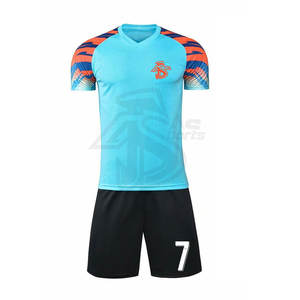 Uniforme de fútbol más vendido de alta calidad, ligero, hecho en poliéster, uniforme de fútbol para adultos - Product Image 1