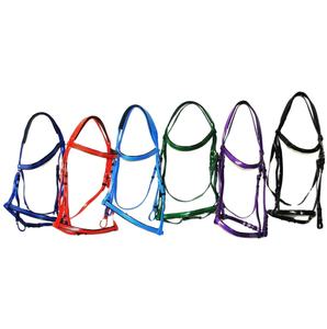 "Brida de caballo de PVC Premium Pinnacle Equine Elegance para una comodidad, durabilidad y estilo inigualables en la excelencia ecuestre." - Product Image 1