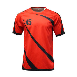 Maillot de rugby imprimé de qualité supérieure pour hommes, logo/couleur personnalisés, respirant, écologique, entièrement personnalisable, vêtements de football personnalisables - Product Image 1