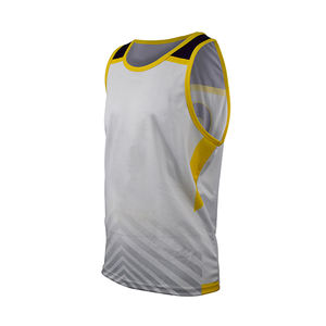 High Street vente en gros débardeur sans manches en coton/polyester pour hommes séchage rapide écologique respirant grande taille Gym Sport décontracté - Product Image 6