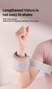 Vente en gros de poids de fitness avec logo personnalisé, poids réglables et portables de 1kg pour les poignets et les chevilles pour femmes - Product Image 5