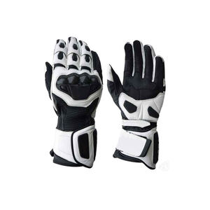 Top tendance Protection UV Matériau en cuir Fonctionnalité d'écran tactile Gants de course de conception personnalisée de haute qualité - Product Image 5