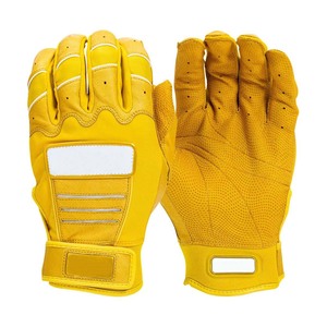 Gants de frappe de baseball 2025 en cuir véritable personnalisables, légers, durables, respirants, antidérapants, ambidextres avec fermeture éclair - Product Image 3