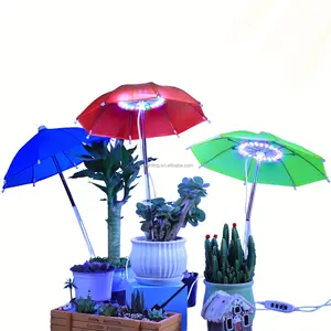 Wholesale Wire control model Indoor High efficiency USB plug brightness ajustable colorful umbrella plant light