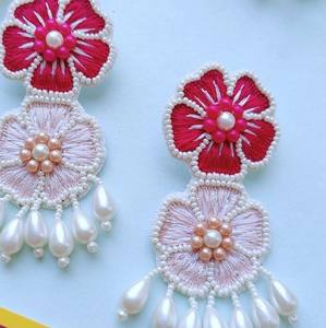 Pendientes Rojos para Mujer, Pendientes Personalizados con Múltiples Cuentas, Joyería Festiva para Mujer al Mejor Precio, Pendientes con Cuentas - Product Image 6