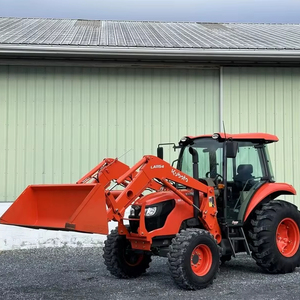 Tractor de Ruedas Kubota M7060 con 85 Caballos de Fuerza y Cargador para Trabajos Agrícolas, Disponible en Existencia al por Mayor - Product Image 1